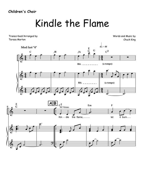 Kindle the Flame (Children's Choir)