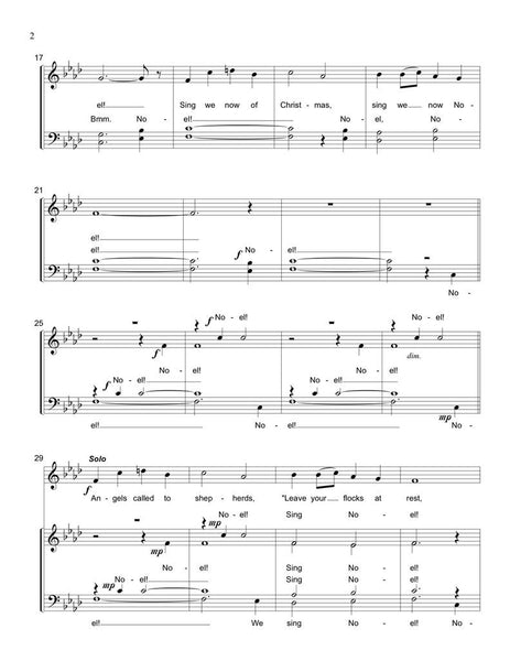 Sing We Now of Christmas (SATB a cappella)